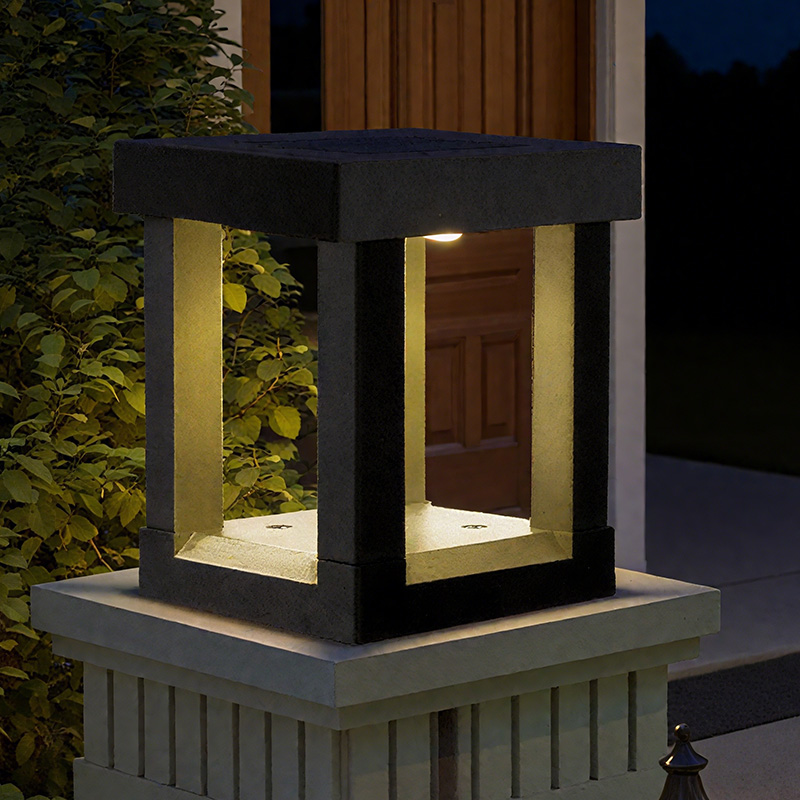 savinglights solar column head light T-G0606-V2